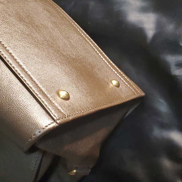 YVES SAINT LAURENT Cabas Shyc Satchel Bag Leather - Picture 7 of 16